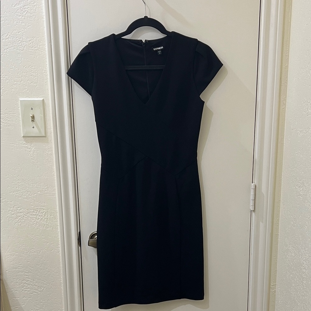 Express Black Mini Dress